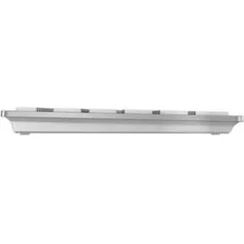 Cherry KW 9100 Slim Mac kabellose Tastatur FR-Layout weiß-Silber