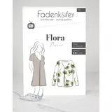 Fadenkäfer Schnittmuster und Nähanleitung - Bluse/Tunika Flora Damen 32 bis 58 weiß