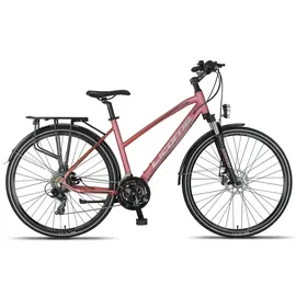 licorne bike gmbh Premium Touring Trekking Bike 28 Zoll RH 48 cm Damen rosa