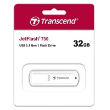 Transcend JetFlash 730 32 GB weiß USB 3.0