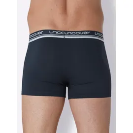 SCHIESSER Uncover Cotton Boxershorts dunkelblau S 3er Pack