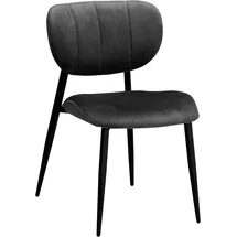 omg design Esszimmerstuhl Jona Stoff grau/schwarz