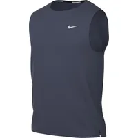Nike Miler Dri-Fit Lauf-Tanktop Für Herren Thunder Blue/Reflective Silv,