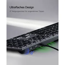 Inateck Keyboard QWERTZ DE