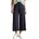Denim Damen Stoffhose mit Gummibund Cropped Blau Blue Depths M M