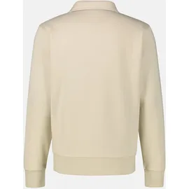 Lerros Langarm-Poloshirt in Übergrössen - Foam White - 3XL