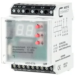 Metz Connect Überwachungsrelais ASD-C18 230VAC2We9,9