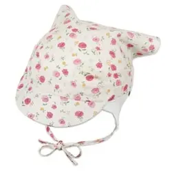 Sterntaler Kopftuch Blümchen ecru, 47 cm