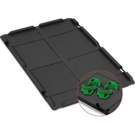 Proregal SparSet 40x Schiebeschnappverschluss Grün für Eurobox NextGen (4er Set)