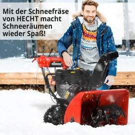 Hecht Schneefräse Benzin 9534 SQ
