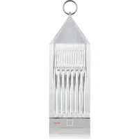 Kartell Lantern LED-Tischleuchte 9,5x31x9,5 cm - Kristall