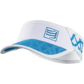 compressport Ultralight Visor Weiß/Blau One Size