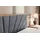 altdecor Boxspringbett mit Matratze Topper, Polsterbett mit Bettkasten, LOLLI6-Z KING - Dunkelgrau