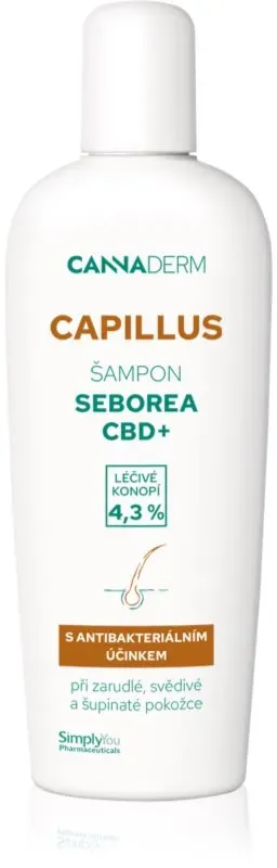 Cannaderm Capillus Seborea CBD+ Shampoo Shampoo gegen Schuppen 150 ml