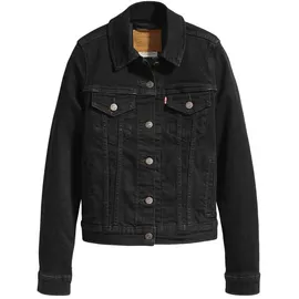 Levi's Damen Original Trucker Denim Jacke,Black Lilly,S