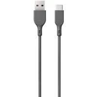 GP Batteries CC1N USB Kabel USB 3.2 Gen 1), USB A USB C Grau 1m, USB-A auf USB-C, 18W Schnellladekabel