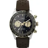 Timex Herren Chronograph Quarz Armbanduhr Waterbury Heritage