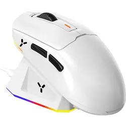 ISY IGM-6000-WT kabellose Gaming Maus, Weiß