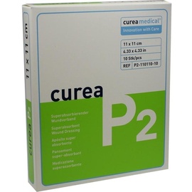 curea medical GmbH curea P2 11x11cm Superabsorbierender Wundverband