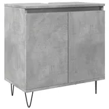 vidaXL Badschrank 58 x 33 x 60 cm Betongrau