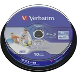Verbatim BD-R 25GB 6x Speed DL Wide Printable CB