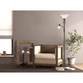 meine wunschleuchte Landhaus Deckenfluter 180,0cm 180cm braun