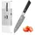 Zayiko Black Edition Santokumesser 13 cm Schwarz/Grau