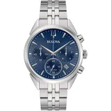 Chronograph Trendy Bulova Versilbert/Stahl Kollektion High Precision - mann