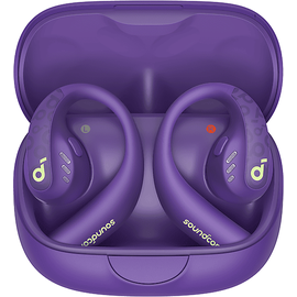 Soundcore BY ANKER AeroFit Pro, Open-ear Kopfhörer Bluetooth Neonlila