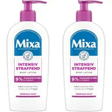 Mixa Intensiv Straffend Body Lotion, für normale Haut, 250 ml (Packung mit 2)