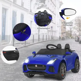 Costway Elektro Kinderauto Geschichten & Musik schwarz (656399)