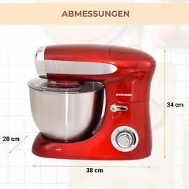 Syntrox KM-1300W de Luxe rot