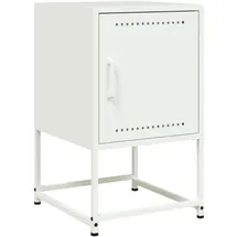 vidaXL Nachtschrank 2 Stk 36 x 39 x 60,5 cm Weiß