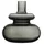 ZONE Denmark Inu Vase 25 cm, verdunkeltes Grau