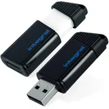 Integral USB-Stick (64 GB, USB 3.0, bis zu 120 MB/s) Schwarz