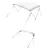 Vevor Sonnenschutz Bimini Top 216-229 cm Polyester Hellgrau