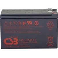 CSB Battery UPS 12580high-rate UPS12580F2 Bleiakku 12V 9.4Ah Blei-Vlies (AGM) (B x H x T) 151 x 99 x