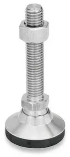 Gelenkfüße, Edelstahl, mit Verstellspindel (343.6-25-M8-50-KR)