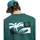 QUIKSILVER Fleecepullover Basic Graphic Crew Grün S