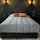 poyet motte made in france Warme Mikrofaser-Bettdecke, Stahl und Silber, 140 x 200 cm – Grau