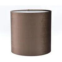 Dasmöbelwerk Lampenschirm, Braun, Textil, Rund, 26x25.5x26 cm, Lampen &