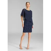 Swing Cocktailkleid Blau 34