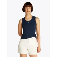 Tommy Jeans Essential ärmelloses T-shirt - Dark Night Navy