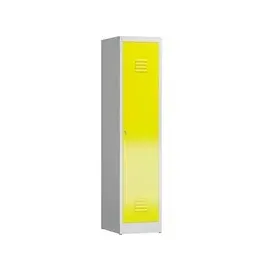 Classix Spind 180x41,5x50 cm lichtgrau/zinkgelb