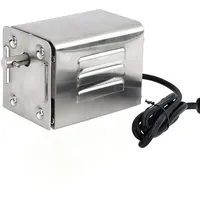 YJINGRUI 15W Grillmotor für grillspieß,Grillspieß Motor 230V,Drehspieß Motor für Spanferke,Huhn,Edelstahl BBQ Grill Zubehör,Rotisserie Roaster Grill Grillmotor