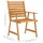 vidaXL Garten-Set Massivholz Akazie 3057844 5-tlg. natur