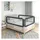 vidaXL Kleinkind-Bettschutzgitter Dunkelgrau 190x25 cm Stoff