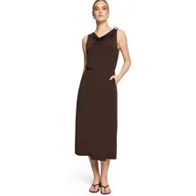 Zero Midikleid Braun/Lila 44