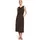Zero Midikleid Braun/Lila 44