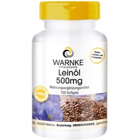 WARNKE VITALSTOFFE Warnke Leinöl 500 mg